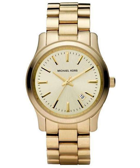 Michael Kors Women's Jet Set Gold Tone Watch MK5160